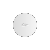 Rond, diamètre 6 cm